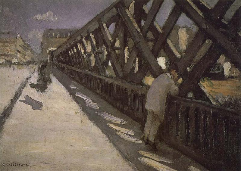 Gustave Caillebotte Study of pier china oil painting image